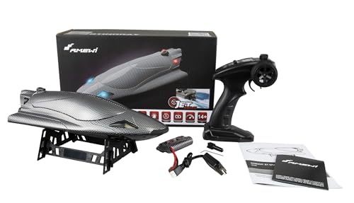 Stingray Speedboot mit Jetantrieb 40km/h 335mm RTR Carbon-Optik