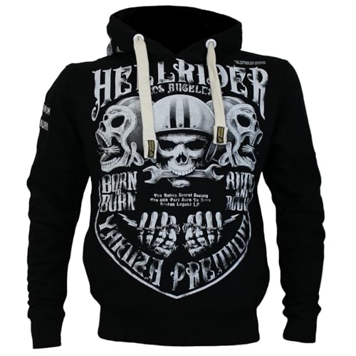 Yakuza Premium Hoodie Herren Sweatshirt 3822 schwarz L