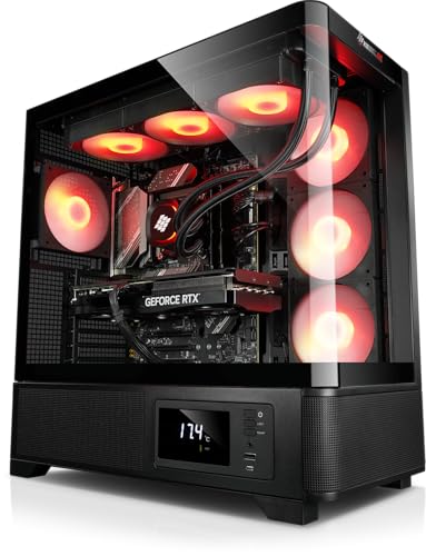 Kiebel Gaming PC Guardian 12 Intel Core i9-12900KF 16-Kerner, 32GB RAM, GeForce RTX 5070 12 GB, 1TB M.2 SSD, WLAN, Bluetooth, Windows 11 [187688]