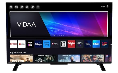 Toshiba Fernseher 43 Zoll Smart TV - VIDAA TV (4K UHD LED TV, HDR, Triple-Tuner) 43UV2363DG