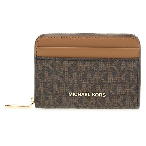 Michael Kors Women Sm Za Coin Card Case Hand Bag, Brcorn