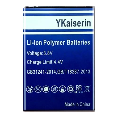 0 Zyklen Li-Polymer 2800mAh BL-44JR Hochleistungs-Handyakku kompatibel mit LG K2 SU540 SU800 D160 L40 P940