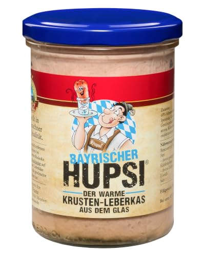 HUPSI Leberkäse im Glas Bayrischer 380 g