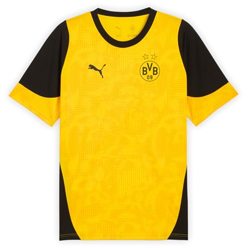 PUMA BVB Training Jersey Faster Yellow-Black - M