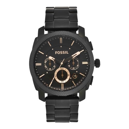 Fossil Herren-Armbanduhr XL Men's Dress Analog Edelstahl FS4682