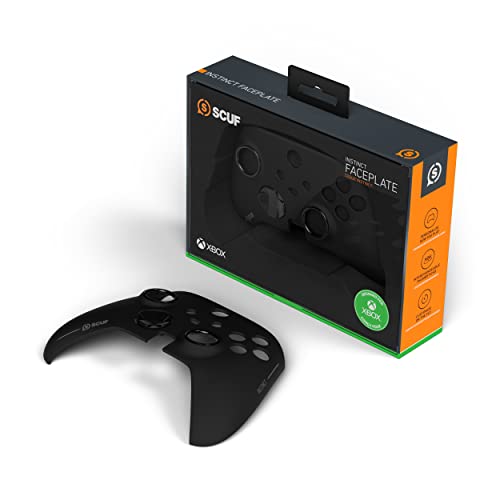 Scuf Instinct austauschbare Frontplatte, Controller-Farb-Designs für Xbox Series X|S und Xbox One - Schwarz