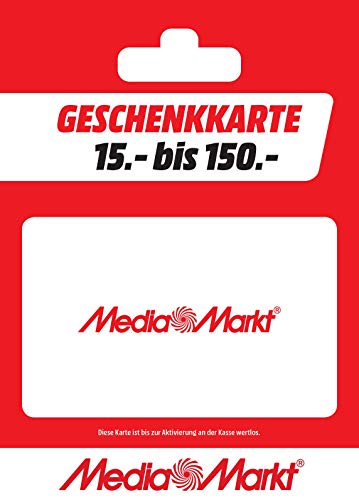 Media Markt Geschenkkarte 50 EUR - für Deutschland - Gutschein per Post