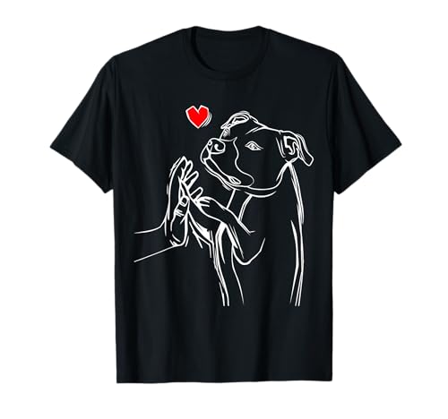 American Staffordshire Terrier Hund Amstaff T-Shirt