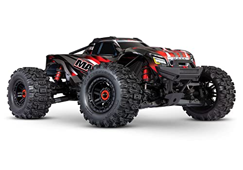 TRAXXAS Maxx 4 Widemaxx 1/10 Brushless, Rot, ohne Akku und Ladegerät 89086-4-RED