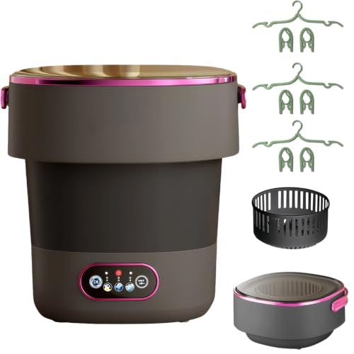 Mini Waschmaschine 15L Tragbare Mini-Waschmaschine, Reisewaschmaschine