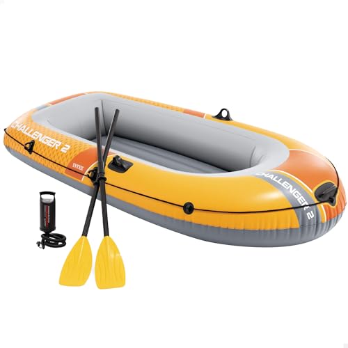 Intex Challenger 2 Boots-Set 66312NP (aufgeblasen, 236 x 114 x 41 cm)