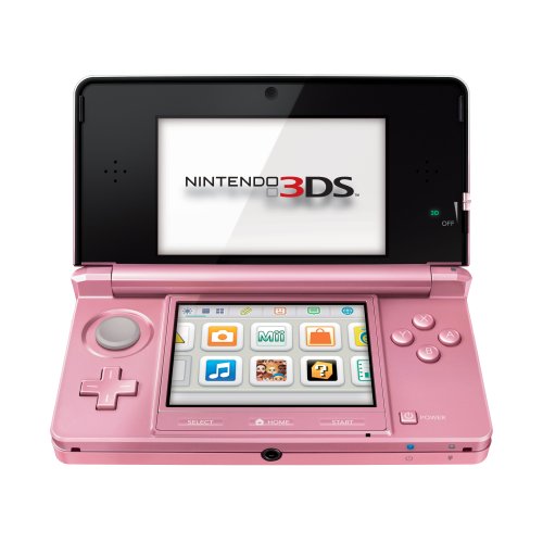 Nintendo 3DS coral pink