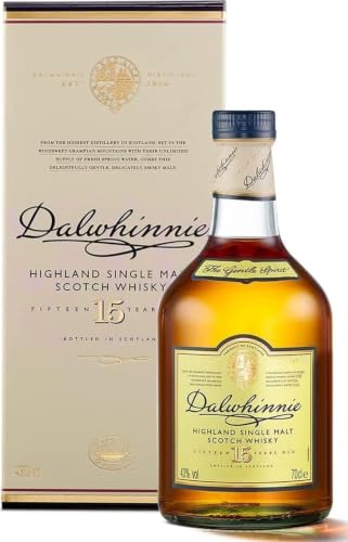 Dalwhinnie 15 Year Old Single Malt Scotch Whisky, 70 cl