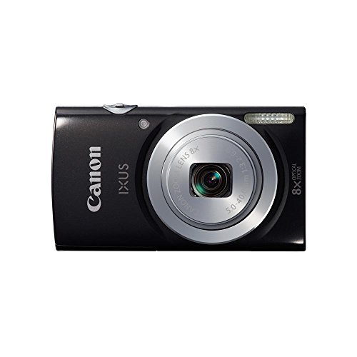 Canon IXUS 145 Digitalkamera (16 MP, 8-Fach Opt. Zoom, 6,8cm (2,7 Zoll) LCD-Display, HD-Ready) schwarz