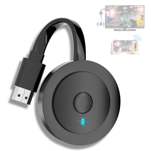 Wireless HDMI Adapter für TV, SOCLLLife Wireless HDMI Dongle, Miracast Dongle,Kabellos HiFi Adapter von Android/OS/Windows/Mac OS Laptop,Tablet, to PC/TV/Monitor/Projektor, Miracast/Airplay/DLNA 21
