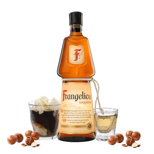 Frangelico Haselnusslikör 0,7L (20% Vol) – Original italienischer Nusslikör aus dem Piemont, mild & aromatisch, Likör-Spezialität