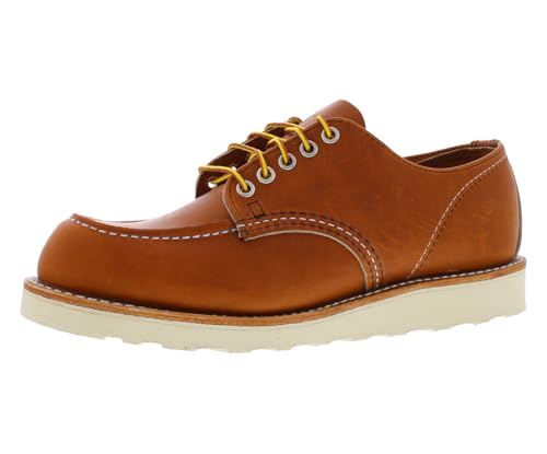 Red Wing Herren Shop Moc Oxford Full Grain Leather ORO Schuhe 46 EU
