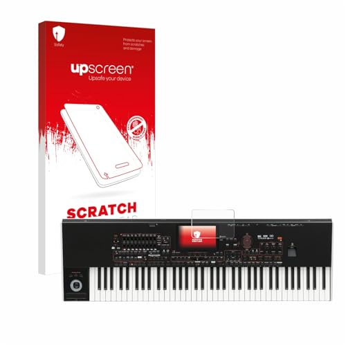 upscreen Schutzfolie für KORG Pa4x – Made in Germany, Kristall-klar, Kratzschutz, Anti-Fingerprint