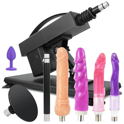 Sexmaschine,Fickmaschine mit 7 Sexspielzeug für Frauen und Männer,Automatische Liebesmaschine mit Dildo und Saugnapf,Geschwindigkeit einstellbar und Winkel Sex Toys