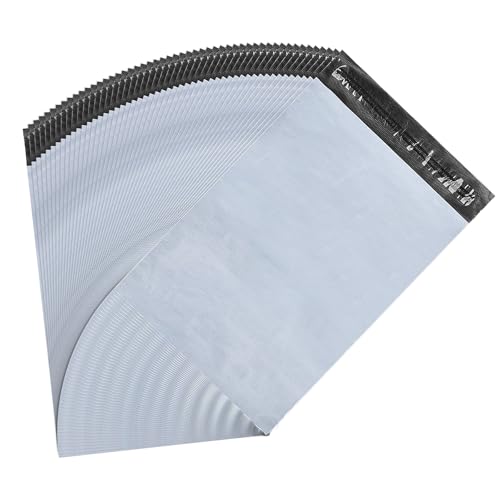 Chiluxendo 120 Stück versandbeutel, versandtüten für kleidung, versandtaschen, shipping bags, verpackungsbeutel plastik, versandtasche, mit Selbstklebeverschluss, blickdicht, L, (10x13inch/25.5×33cm)