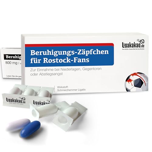 Ligakakao Geschenk männer ist jetzt BERUHIGUNGS-ZÄPFCHEN® für Rostock Fanartikel Fans by