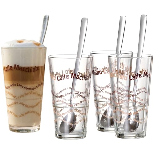 Ritzenhoff & Breker Latte Macchiato Gläser-Set Sana | 8-teilig | 370 ml