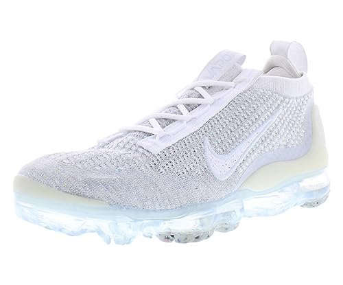 Nike Damen W Air Vapormax 2021 FK Gymnastikschuh, Reines weißes Platin, 38.5 EU