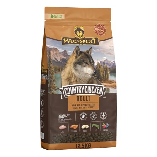 Wolfsblut - Country Chicken - 12,5 kg - Trockenfutter - Hundefutter - Getreidefrei