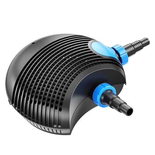 SunSun CTF-16000 SuperECO Teichpumpe 16.000 l/h / 140 W, energiesparende Filterpumpe, Bachlaufpumpe für Koiteiche, Umwälzpumpe, Gartenteichpumpe