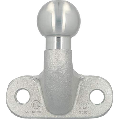 UNITEC Kupplungskugel 50 mm für Anhängerkupplung, alternativ als AHK-Fahrradträger für die Wand, bis 3,5 t,