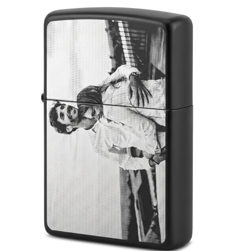 Personalisiertes Feuerzeug mit Foto und Gravur - Individuell gestaltbar | Benzinfeuerzeug Geschenk für Papa, Männer und den Partner zum Vatertag
