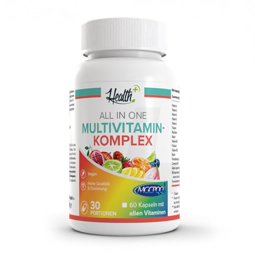 Zec+ Nutrition Health+ All in One Multivitamin Komplex, 60 Kapseln
