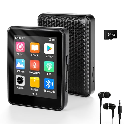 64GB MP3 Player Bluetooth 5.2 - MP3-Player 2.4