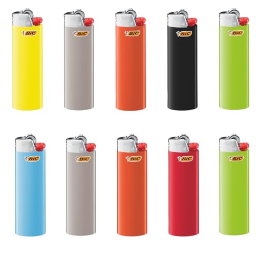 BIC Maxi Feuerzeuge Bunt (BIC Maxi J26) (Stück 10)