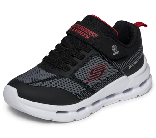 Skechers Glide-Step Lights Sneaker, Schwarz, 35 EU