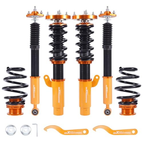 maXpeedingrods Gewindefahrwerk Dämpfung einstellbares für BMW E46 3 Touring Kombi 1999-2005