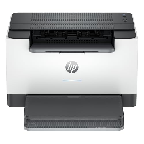 HP LaserJet M207dw Laserdrucker Schwarzweiß, Schneller beidseitiger Druck, Dual-Band Wi-Fi, USB, LAN, Smart App, LED Bedienfeld