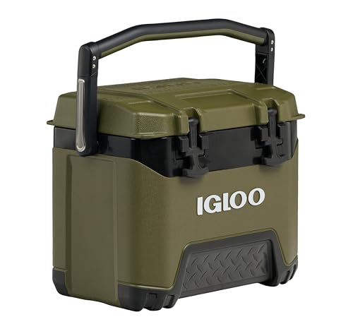 IGLOO BMX 25 Kühlbox 24L – robuste Outdoor‑Kühlbox mit verstärkter Isolierung, leicht & tragbar, ideal für Camping, Angeln, Arbeit, Festival & Outdoor – hält Getränke und Lebensmittel Lange kalt