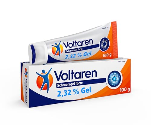 Voltaren Schmerzgel forte 23,2 mg/g Gel mit Diclofenac bei akuten Rückenschmerzen, Muskelschmerzen und Gelenkschmerzen, diclofenac Schmerzgel, 100g