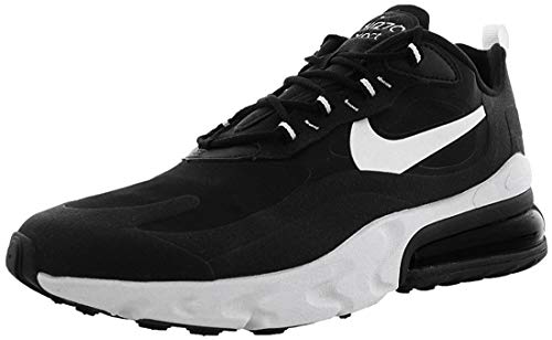 Nike Freizeitschuhe Air Max 270 React für Herren, Schwarz (schwarz/weiß-schwarz), 45.5 EU