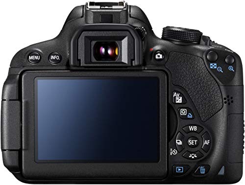Canon EOS 700D SLR-Digitalkamera (18 MP, 7,6cm (3 Zoll) Touchscreen, Full HD, Live-View, Kit inkl. EF-S 18-55mm 1:3,5-5,6 is STM)