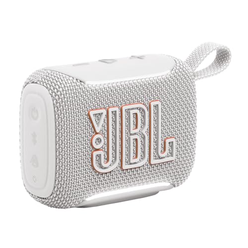 JBL Go 5, Ultraportabler Bluetooth‑Lautsprecher, Wasserdicht, Weiß