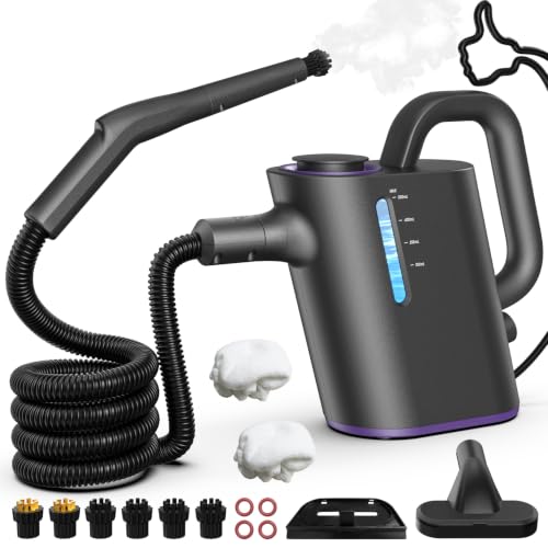 Dampfreiniger Handgerät 15 Sek. Aufheizzeit, 550 ml Tank Steam Cleaner