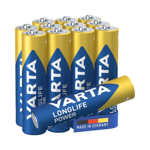 VARTA Batterien AAA, 12 Stück (8+4), Longlife Power, Alkaline, 1,5 V