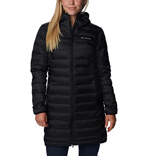 Columbia Lange Daunenjacke mit Kapuze für Damen, Lake 22 II