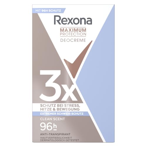 Rexona Women Maximum Protection Anti Transpirant Deo Creme Clean Scent45 ml