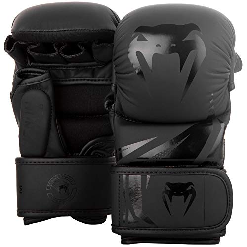 Venum, Challenger 3.0 Sparring Handschuhe, Unisex Erwachsene, L/XL, Schwarz/Schwarz