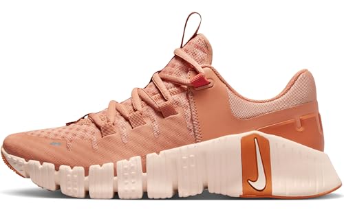 Nike Workout-Schuh Nike Free Metcon 5 Workout-Schuh Für Damen, Amber Brown Campfire Orange Guava Ice, DV3950-200, 40 EU (W 8.5 US)