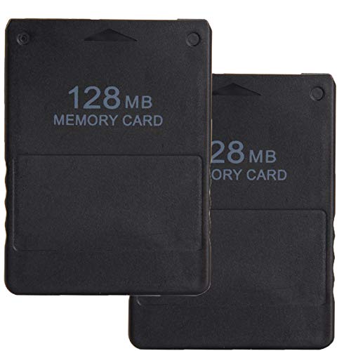 LEAGY 2Pack 128 MB Speicherkarte für Sony PlayStation 2 PS2