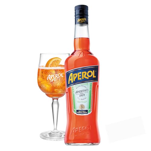 Aperol Aperitivo, 11% / Aperol Spritz – Italiens Nr. 1 Cocktail, 1 x 0,7 L
